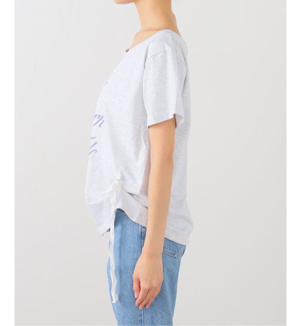 U by SPICK&SPAN「CRANK /クランクLACE STRING OFF SHOULDER TOP」|Tシャツ・カットソー|