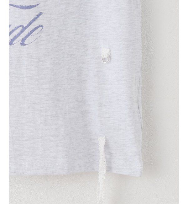 U by SPICK&SPAN「CRANK /クランクLACE STRING OFF SHOULDER TOP」|Tシャツ・カットソー|