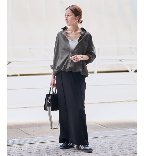 FRAMeWORK「シアートロドロストレギュラーシャツ」|シャツ・ブラウス|