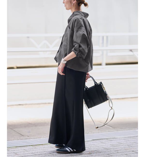 FRAMeWORK「シアートロドロストレギュラーシャツ」|シャツ・ブラウス|