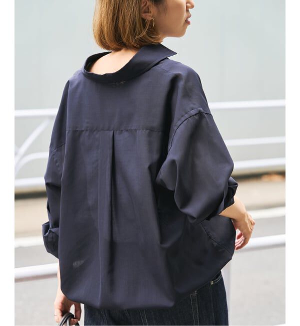 FRAMeWORK「シアートロドロストレギュラーシャツ」|シャツ・ブラウス|