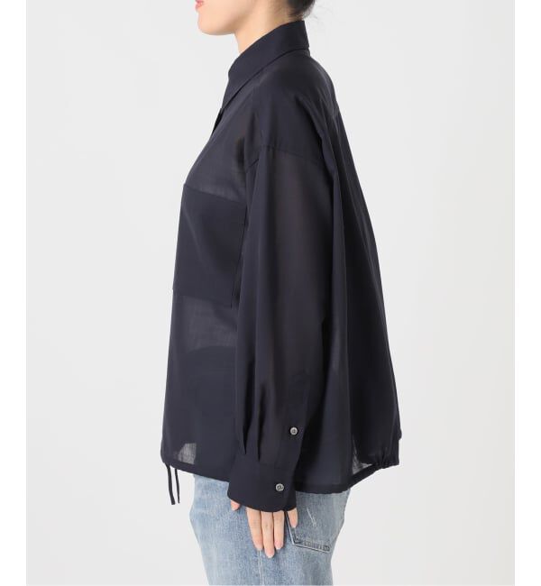 FRAMeWORK「シアートロドロストレギュラーシャツ」|シャツ・ブラウス|