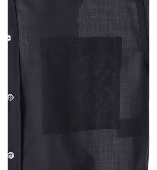 FRAMeWORK「シアートロドロストレギュラーシャツ」|シャツ・ブラウス|