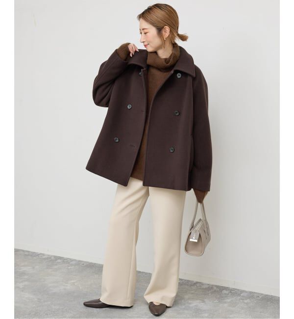 Spick and Span「S160スタンドカラーショートコート」|その他|