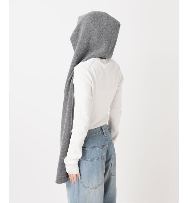 Spick and Span「Higuchi*Sカシミヤ混フードマフラー」|マフラー|