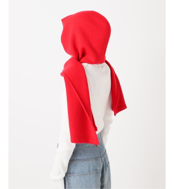 Spick and Span「Higuchi*Sカシミヤ混フードマフラー」|マフラー|