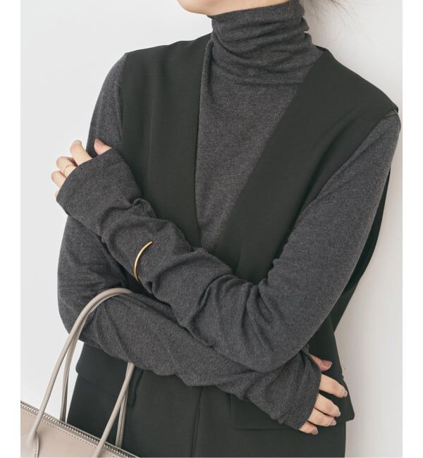 Spick and Span「《追加》ハイネックプルオーバー」|Tシャツ・カットソー|