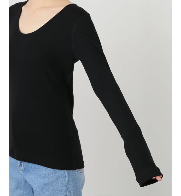 FRAMeWORK「ウールテレコ2WAYプルオーバー」|Tシャツ・カットソー|