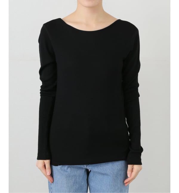 FRAMeWORK「ウールテレコ2WAYプルオーバー」|Tシャツ・カットソー|