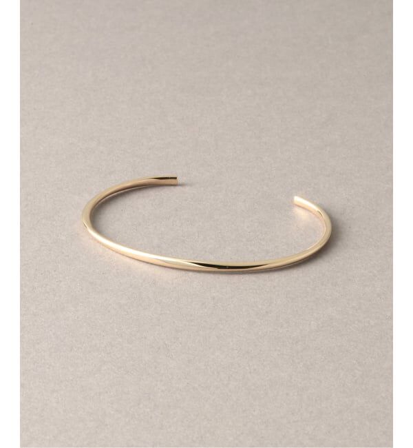 Lilas by Spick&Span「2.5パイプC型バングルワイド K10」|ブレスレット・バングル|