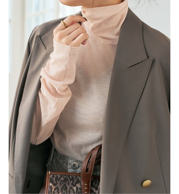 Spick and Span「《新色有り / 追加2》シアーハイネックプルオーバー」|Tシャツ・カットソー|