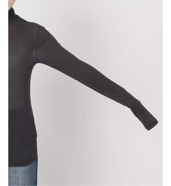 Spick and Span「《新色有り / 追加2》シアーハイネックプルオーバー」|Tシャツ・カットソー|