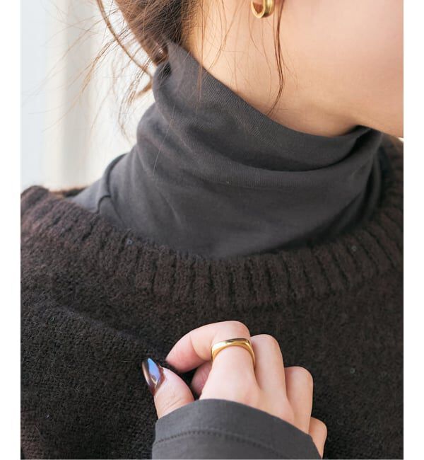 Spick and Span「《新色有り / 追加2》シアーハイネックプルオーバー」|Tシャツ・カットソー|