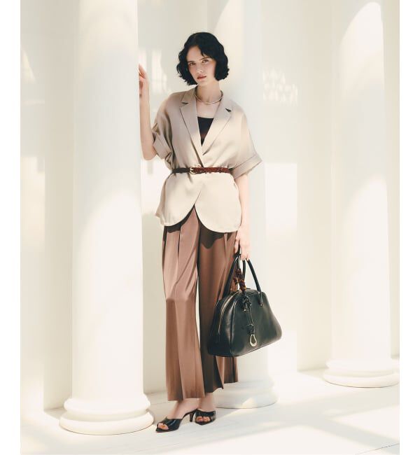  「LE VERNIS/ルベルニ チャーム付きボストンバッグ」|ボストンバッグ|