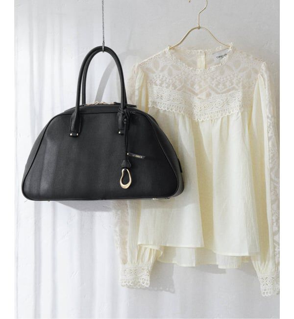  「LE VERNIS/ルベルニ チャーム付きボストンバッグ」|ボストンバッグ|