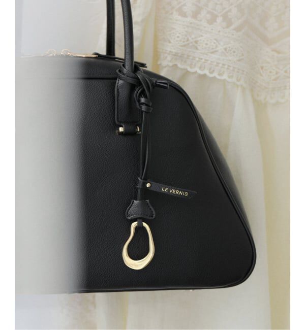 「LE VERNIS/ルベルニ チャーム付きボストンバッグ」|ボストンバッグ|