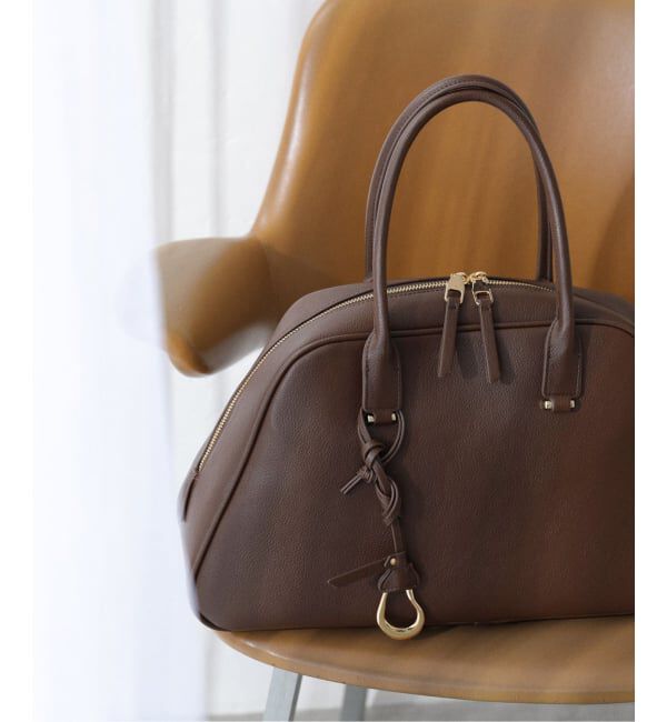  「LE VERNIS/ルベルニ チャーム付きボストンバッグ」|ボストンバッグ|