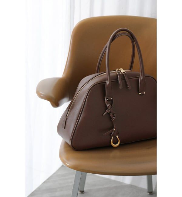  「LE VERNIS/ルベルニ チャーム付きボストンバッグ」|ボストンバッグ|