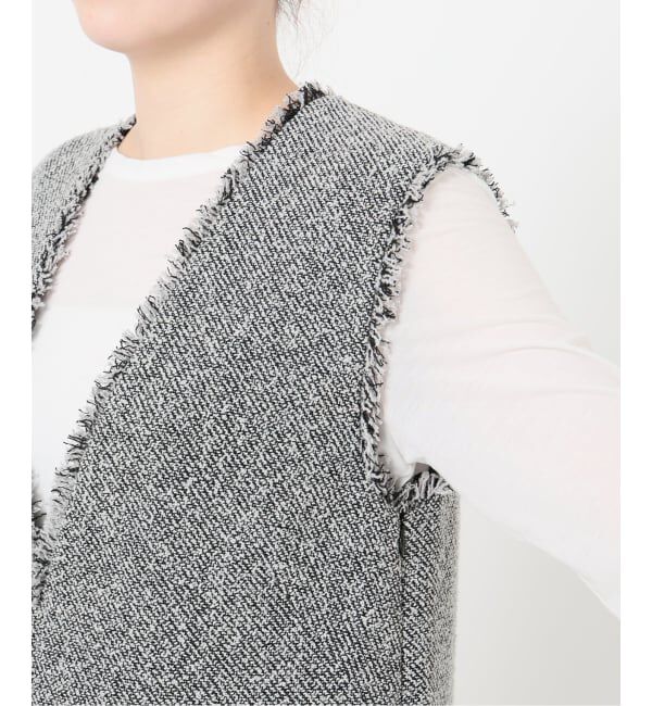  「【洗える】ツイードミニジャンスカ」|ワンピース|