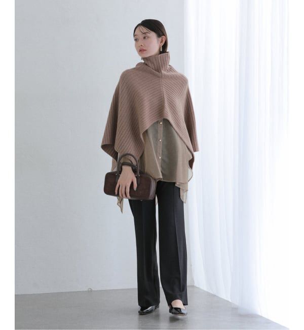  「【洗える】ヘムフレアシアーチュニック」|シャツ・ブラウス|