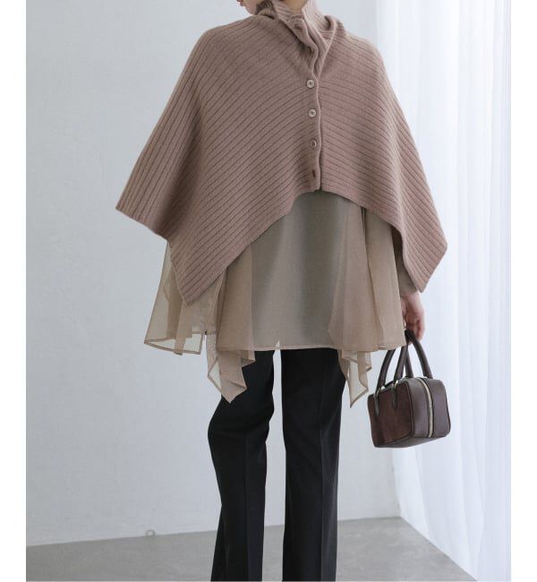  「【洗える】ヘムフレアシアーチュニック」|シャツ・ブラウス|