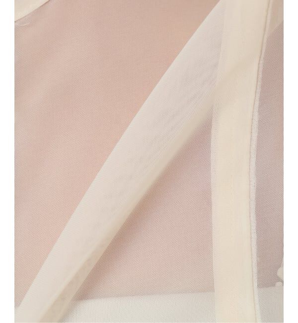  「【洗える】ヘムフレアシアーチュニック」|シャツ・ブラウス|