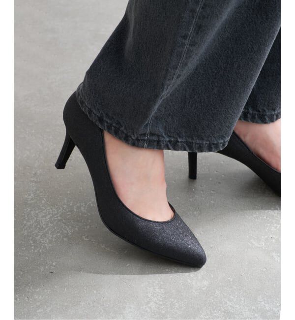  「≪追加≫7cmグリッタープレーンパンプス」|パンプス|