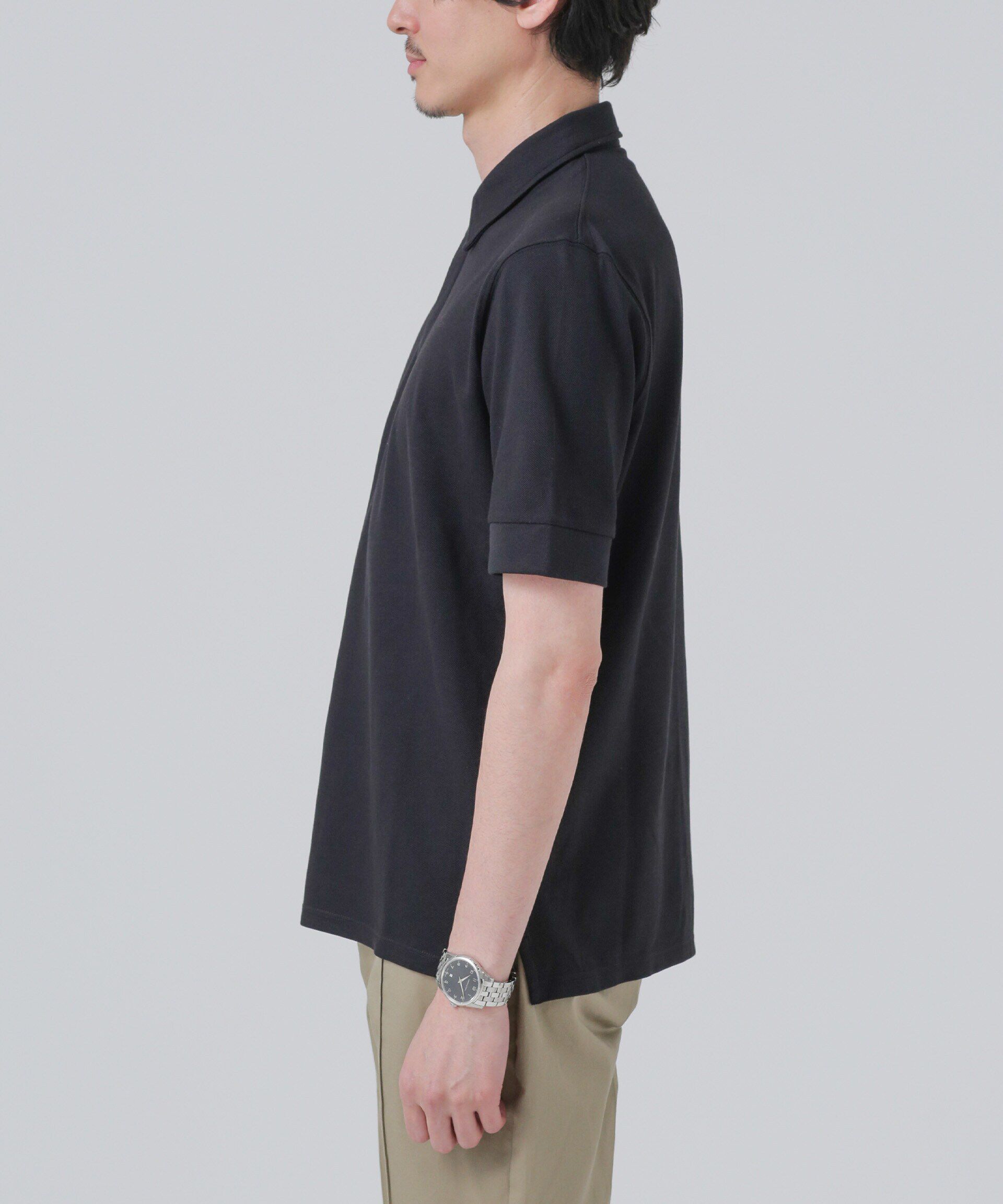 nano･universe「LB.03/Anti Soaked 比翼ポロシャツ」|Tシャツ・カットソー|