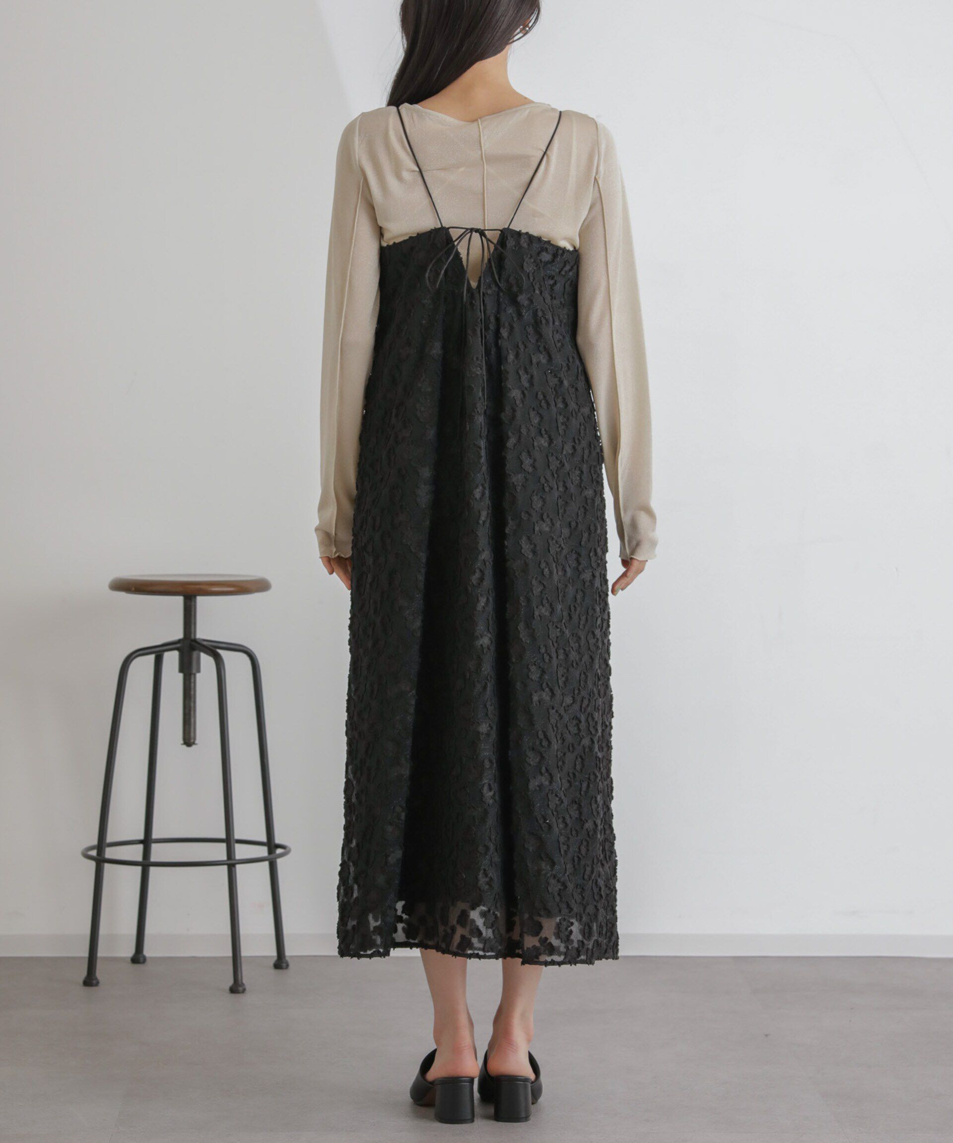 nano･universe「シアージャガードキャミワンピース」|ワンピース|