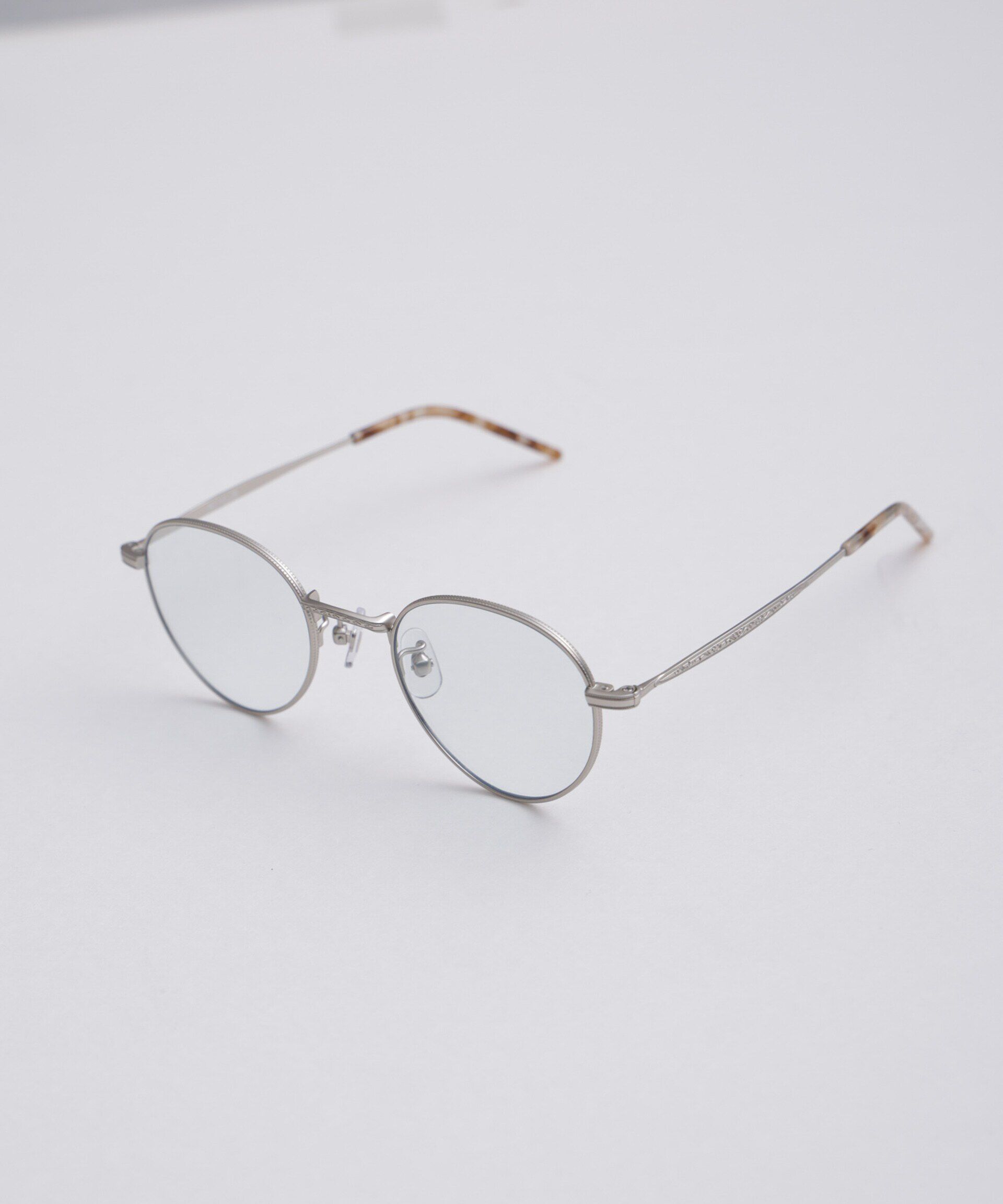 nano･universe「「NJ/CLUB」CARRYSTOCKKIT＆BAGラウンドメタルアイウェア」|メガネ|