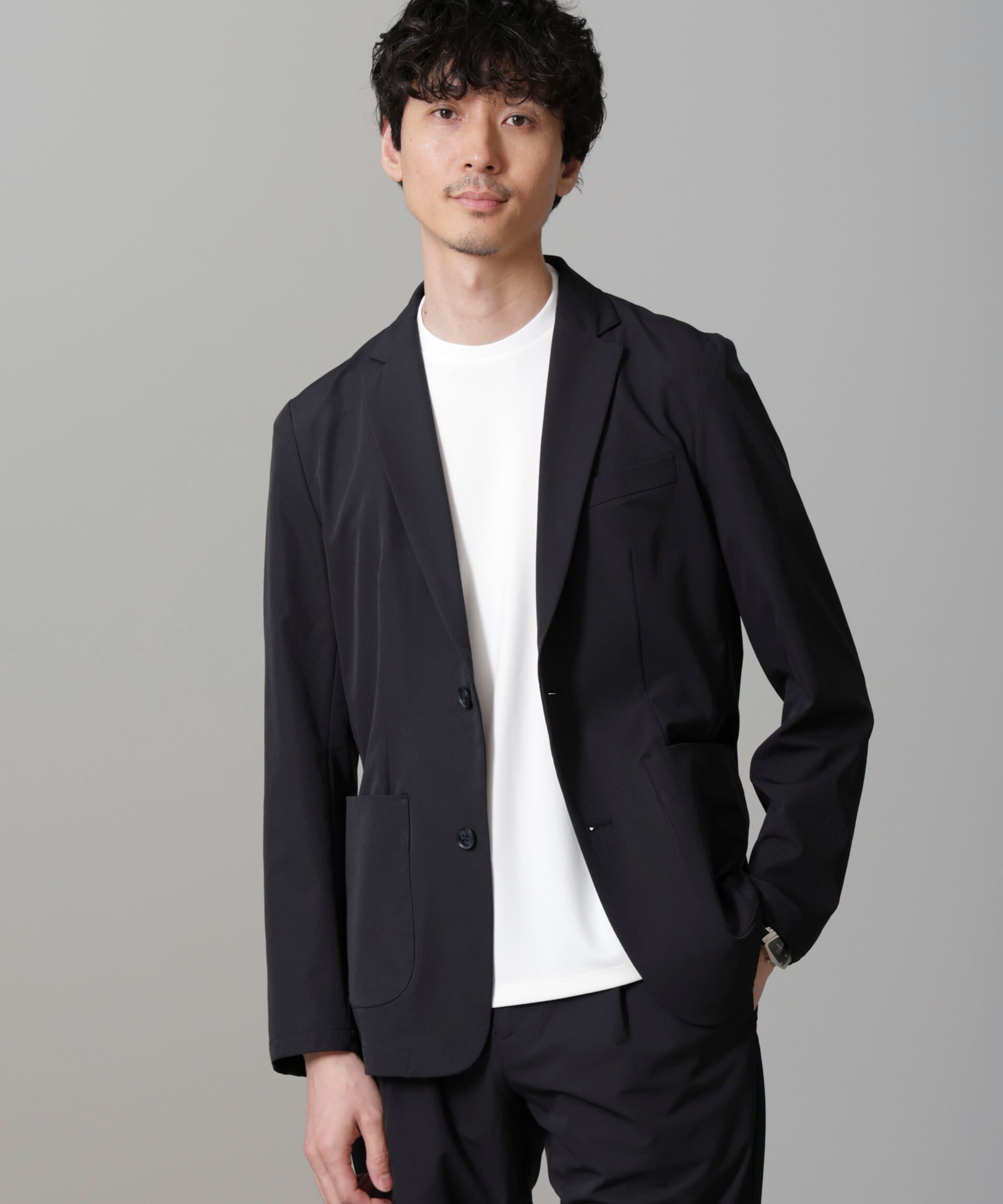 nano･universe「WEB限定/アクティブ4WAYストレッチドライ セットアップ」|スーツ|