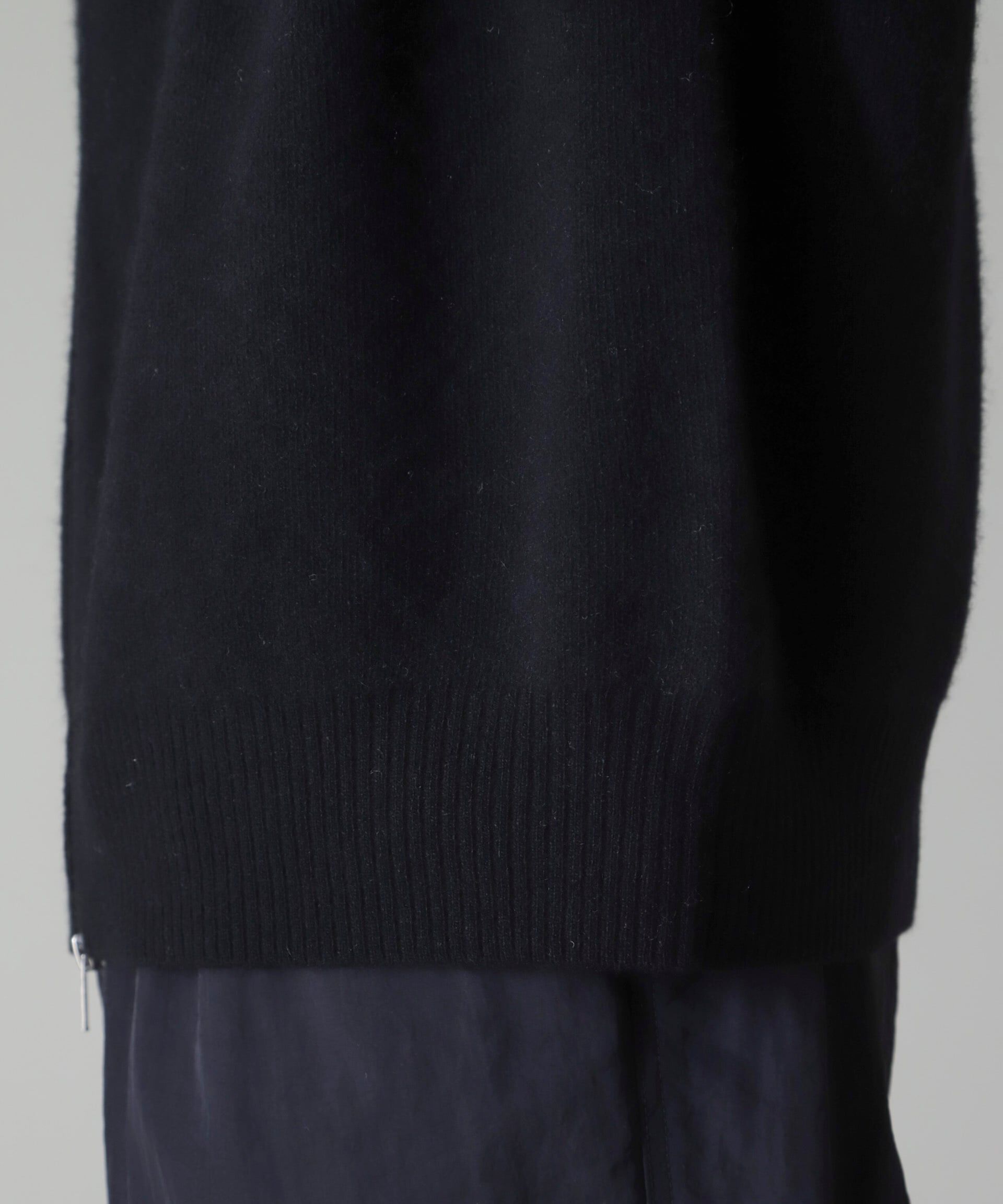 nano･universe「AQUA ウールカシミヤドライバーズニット」|ニット・セーター|