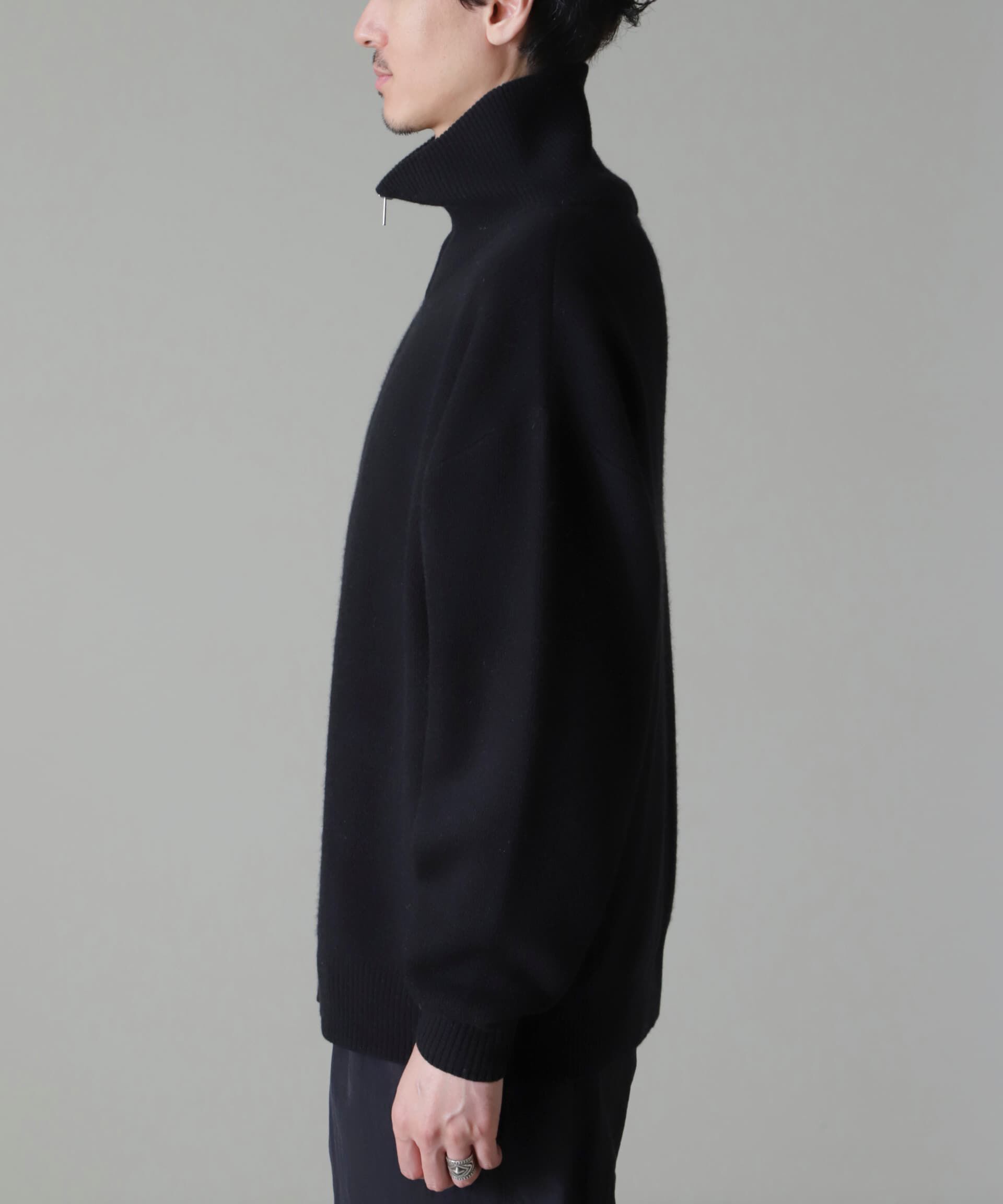 nano･universe「AQUA ウールカシミヤドライバーズニット」|ニット・セーター|