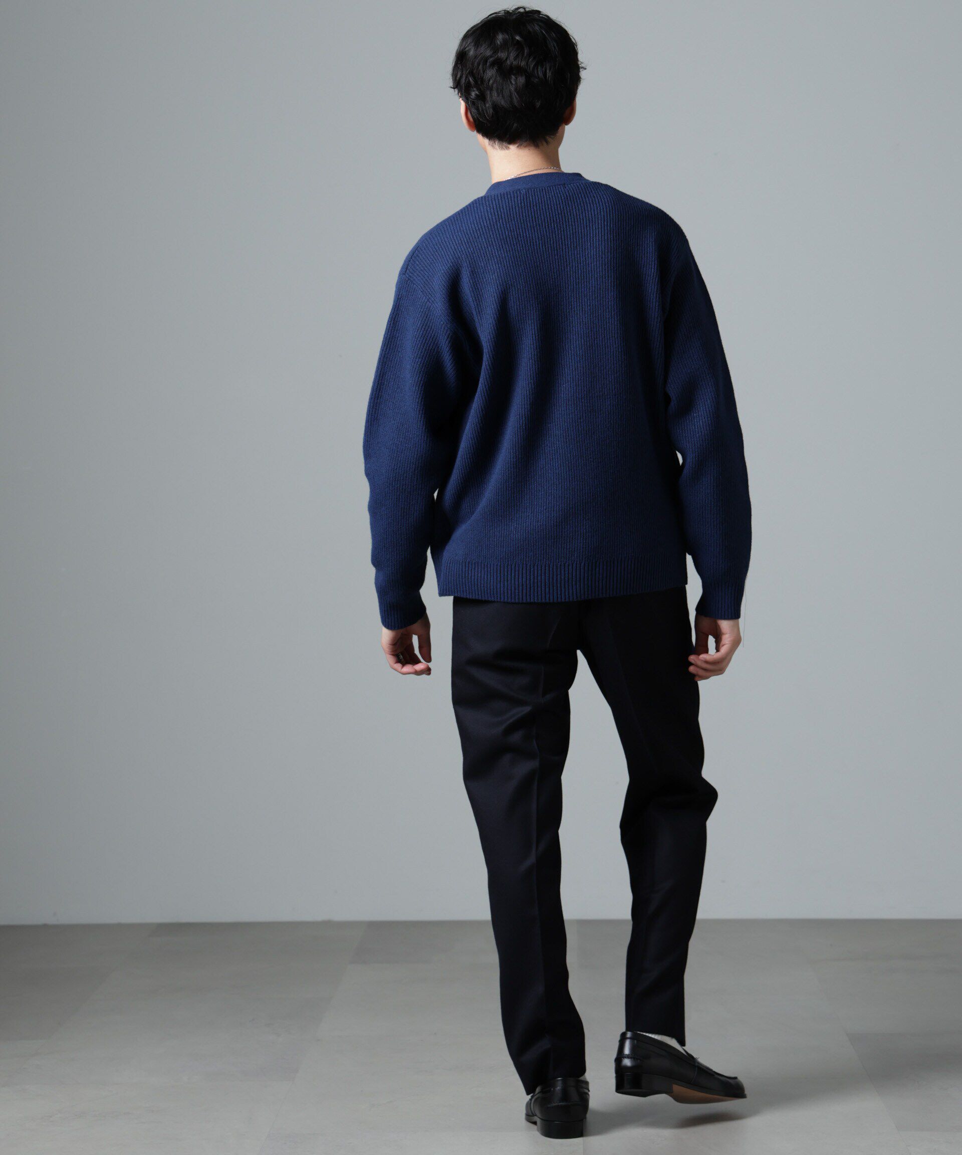 nano･universe「畔編みタイカーディガン」|ニット・セーター|