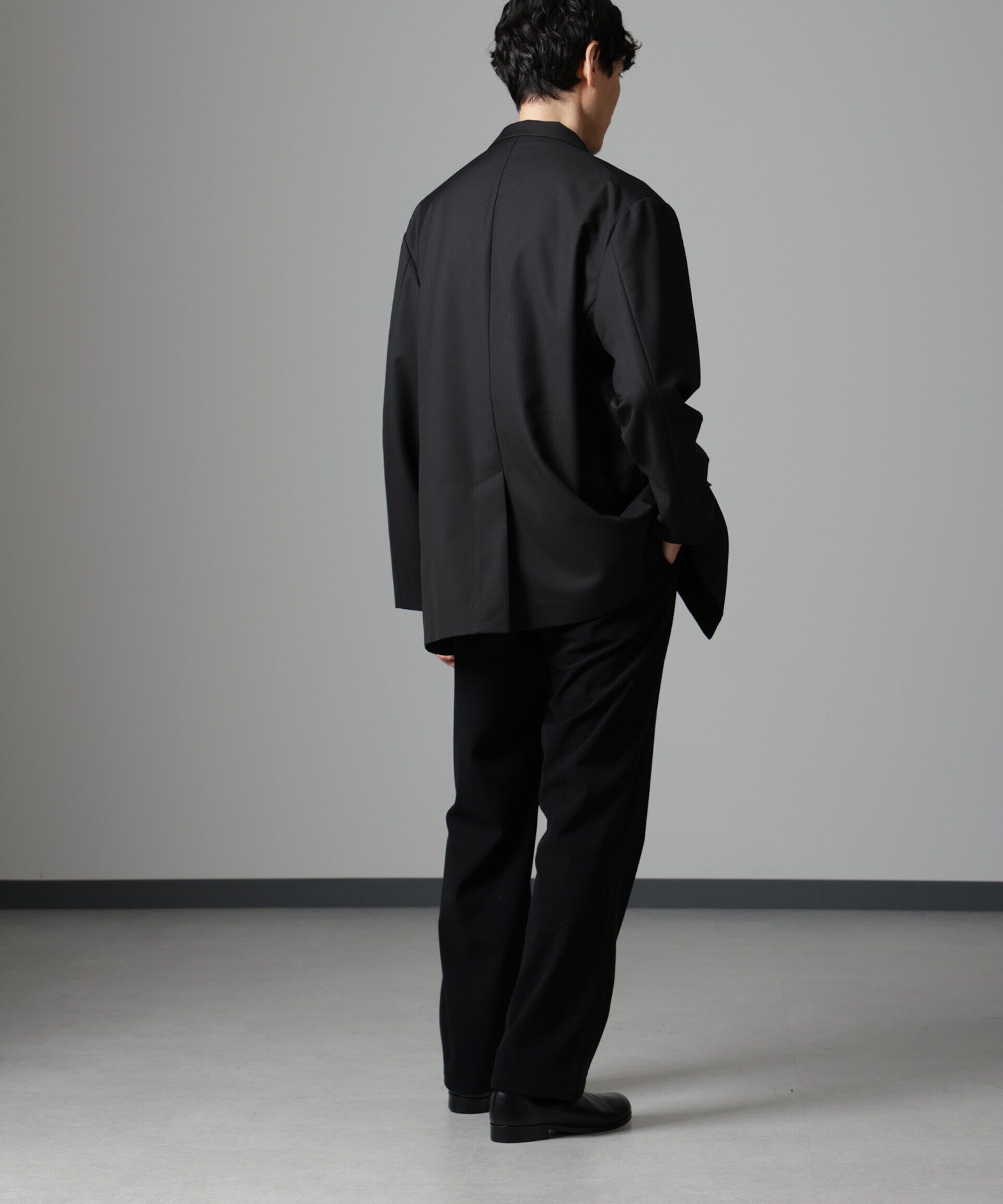 nano･universe「ヴィンテージライク ピークドラペルダブルジャケット」|テーラードジャケット|