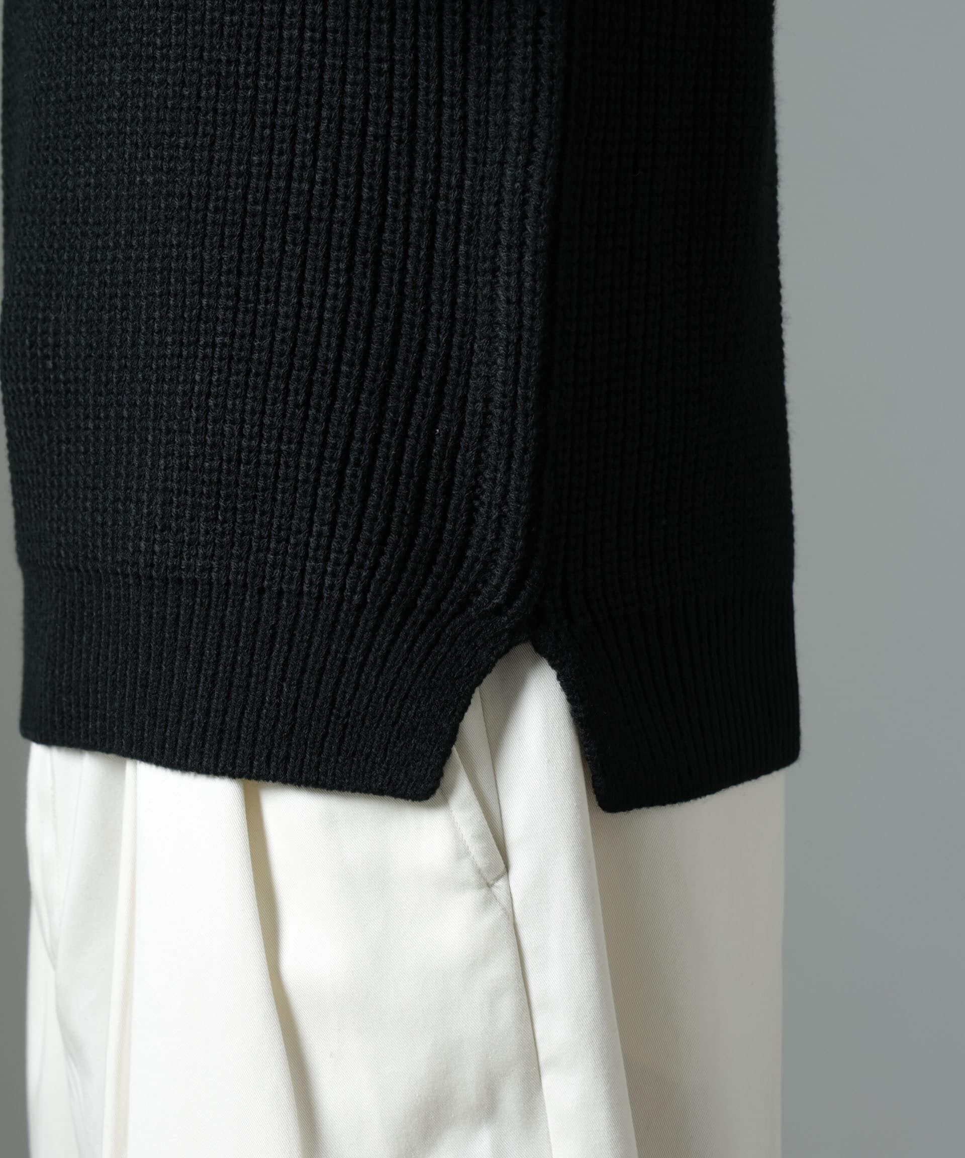 nano･universe「ヴィンテージライクラグランニット」|ニット・セーター|