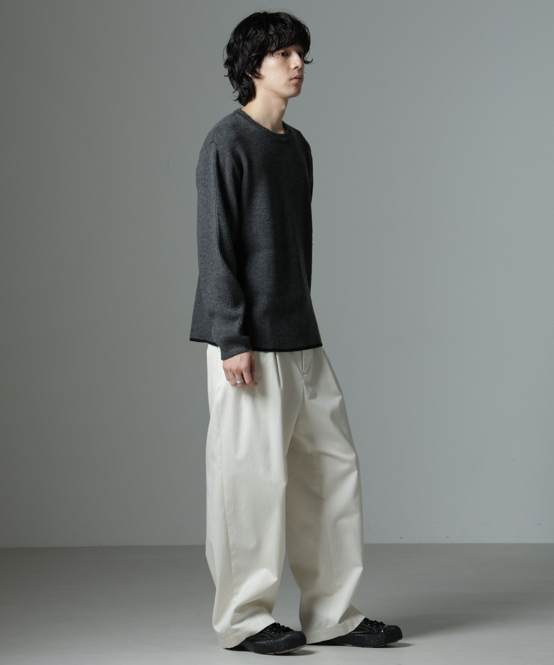 nano･universe「総針ニット」|ニット・セーター|