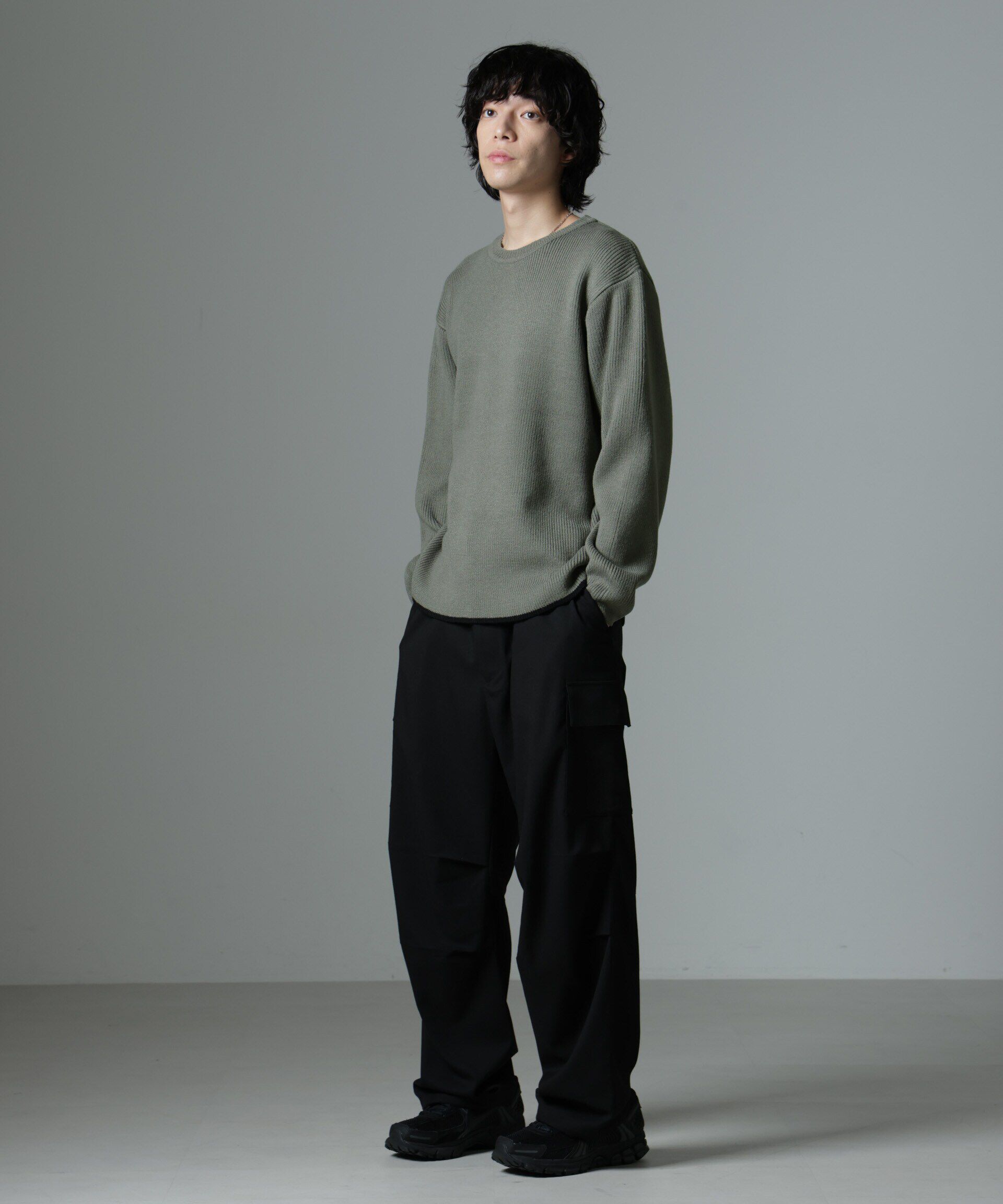 nano･universe「総針ニット」|ニット・セーター|