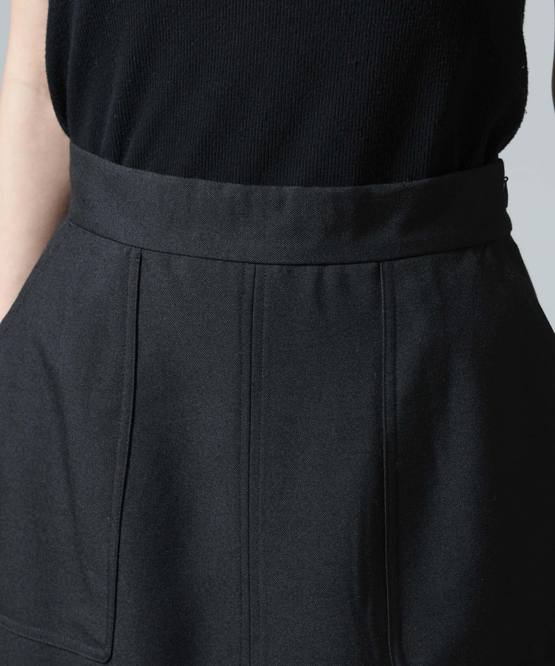 nano･universe「フロントスリットタイトナロースカート」|スカート|