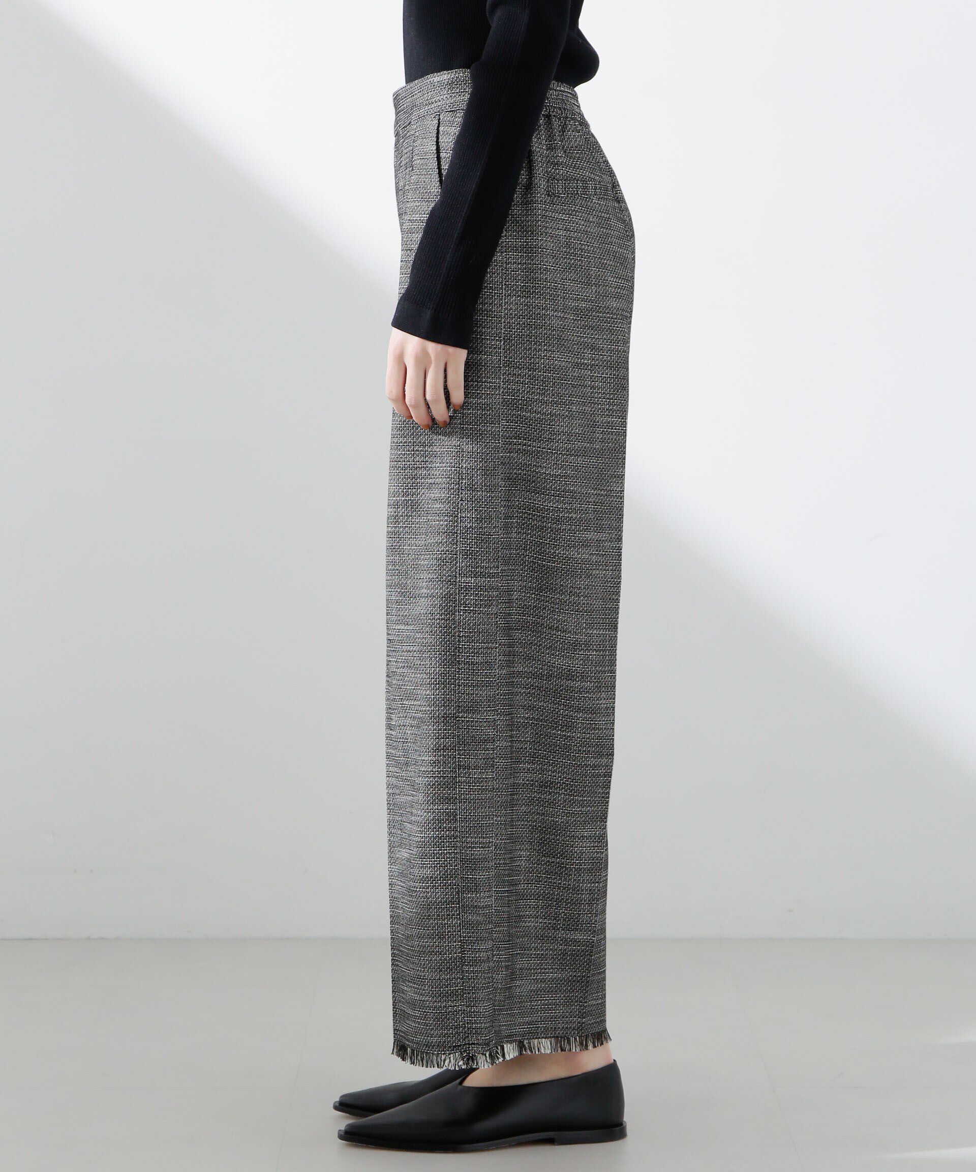 nano･universe「サイドラインフリンジパンツ」|チノ|