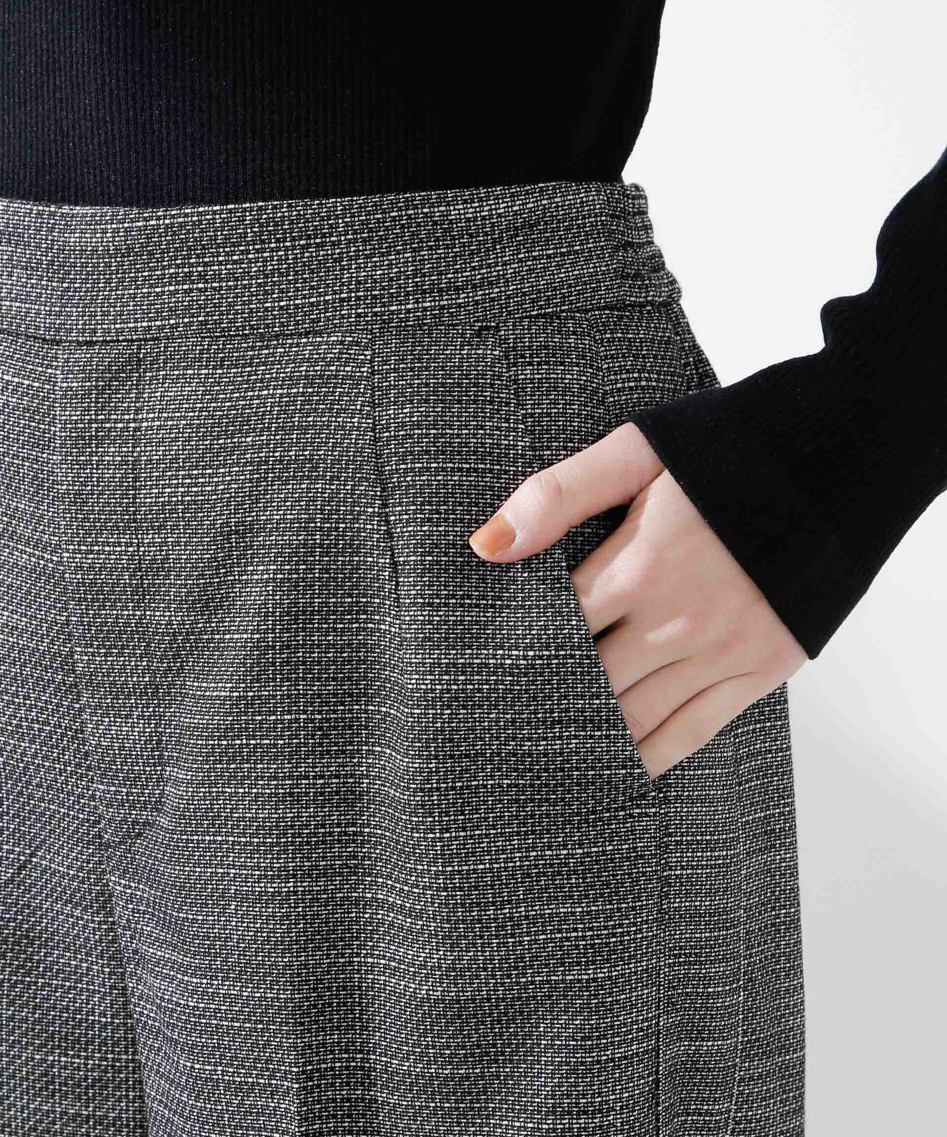 nano･universe「サイドラインフリンジパンツ」|チノ|