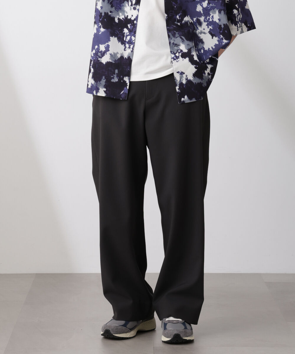 nano･universe「｢SOIGNE｣ECOPET(R)&times;AEROツイルストレッチチノスラックス」|チノ|チャコール3