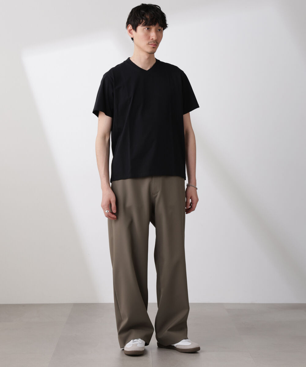 nano･universe「｢SOIGNE｣ECOPET(R)&times;AEROツイルストレッチチノスラックス」|チノ|