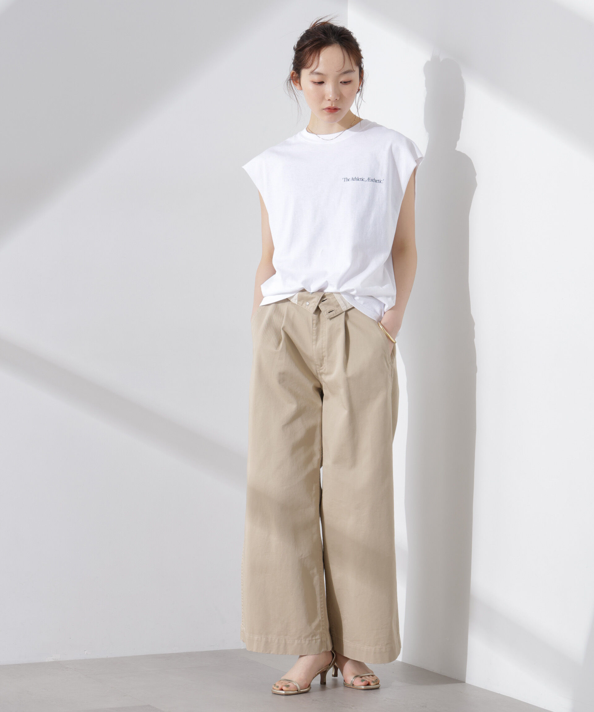 nano･universe「RUSSELL ATHLETIC/別注 Jersey Sleeveless Graphic T」|Tシャツ・カットソー|