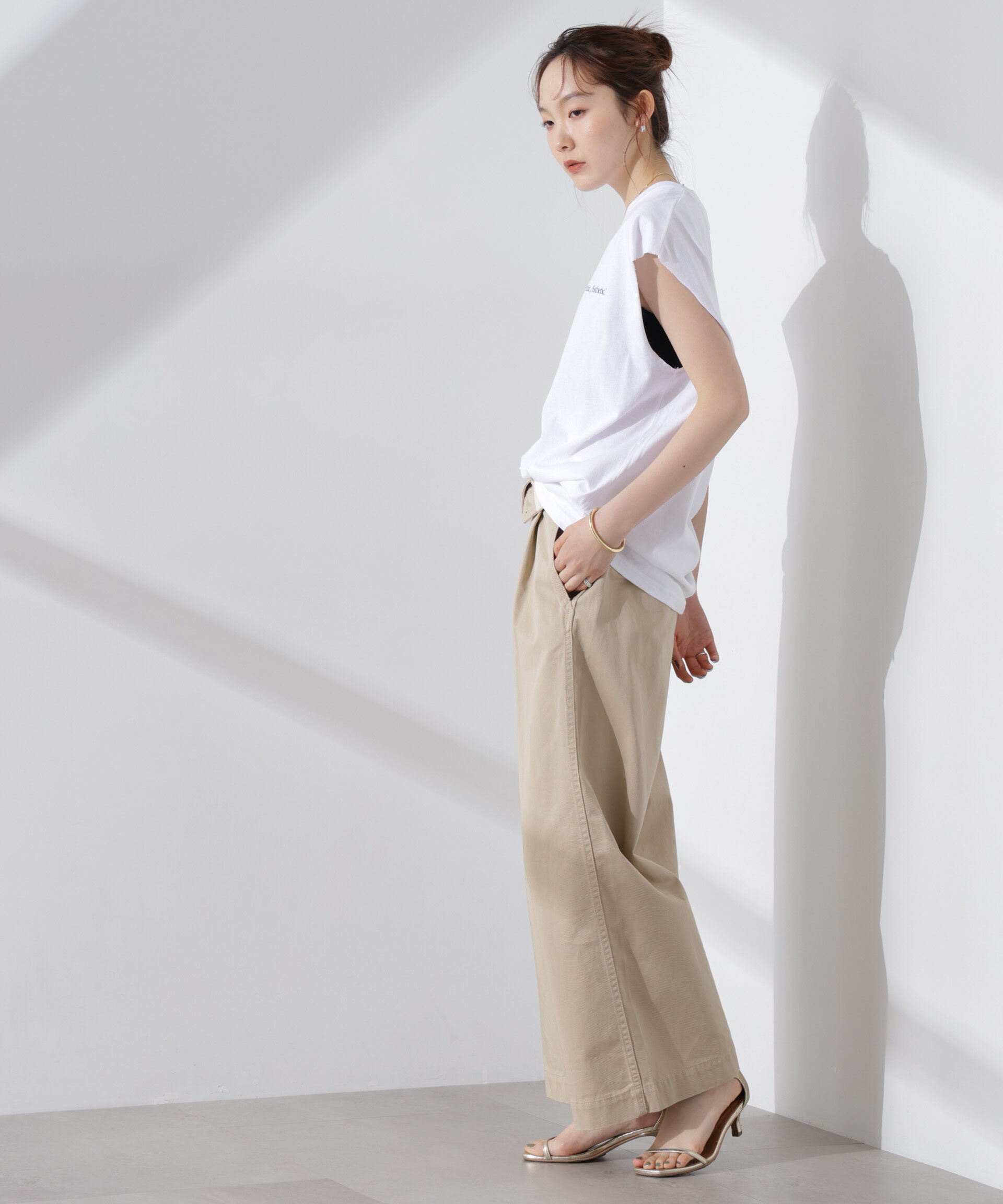 nano･universe「RUSSELL ATHLETIC/別注 Jersey Sleeveless Graphic T」|Tシャツ・カットソー|