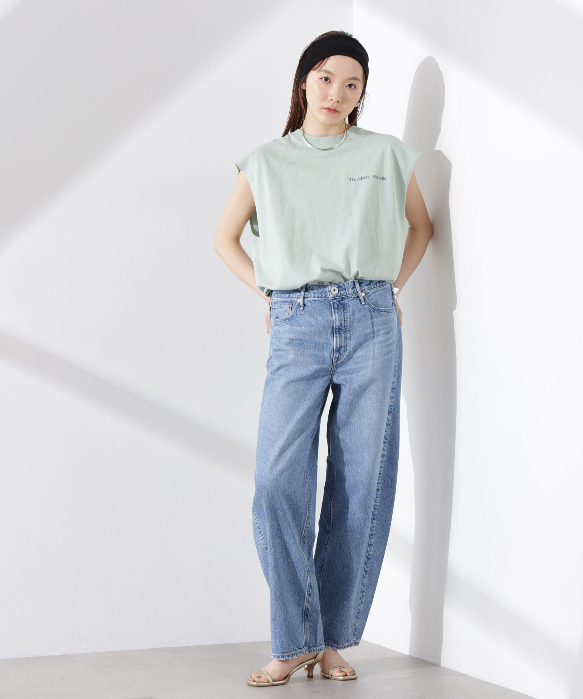 nano･universe「RUSSELL ATHLETIC/別注 Jersey Sleeveless Graphic T」|Tシャツ・カットソー|