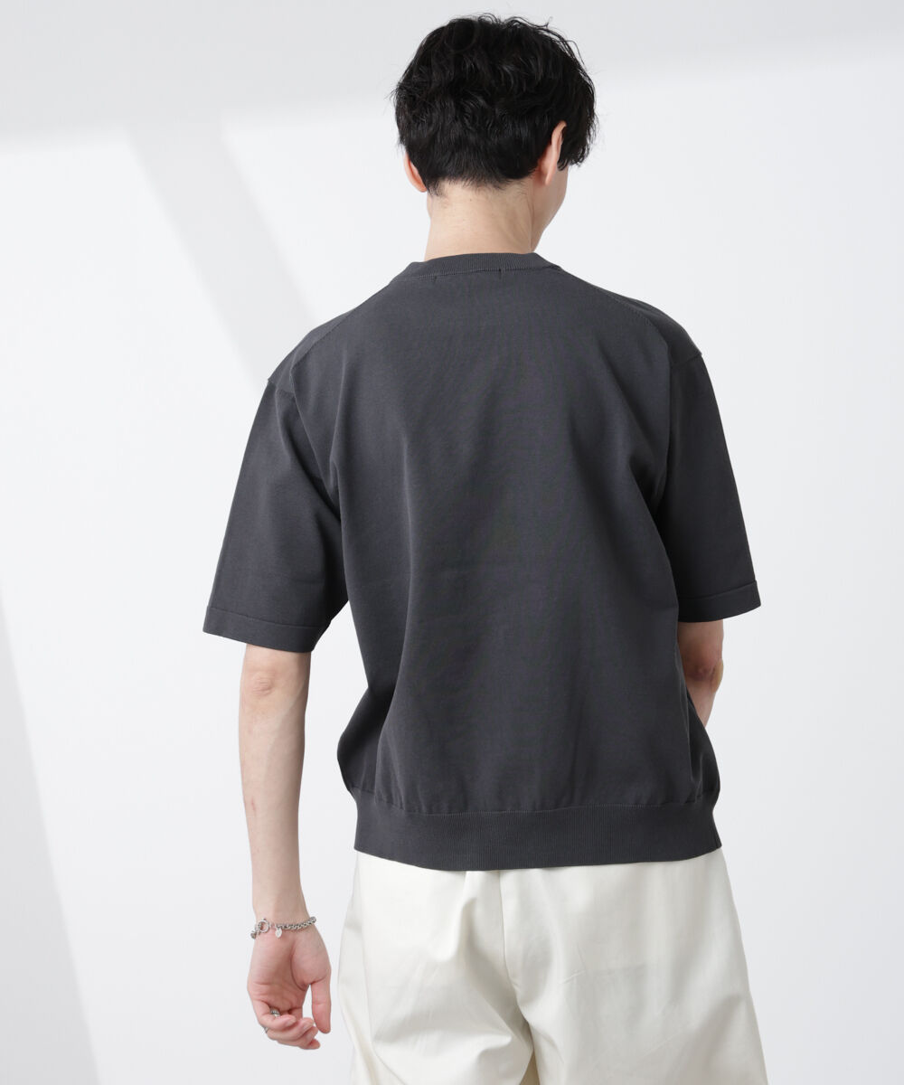  「コットン/ソロナ プレーティングクルーネック 半袖TEE」|Tシャツ・カットソー|