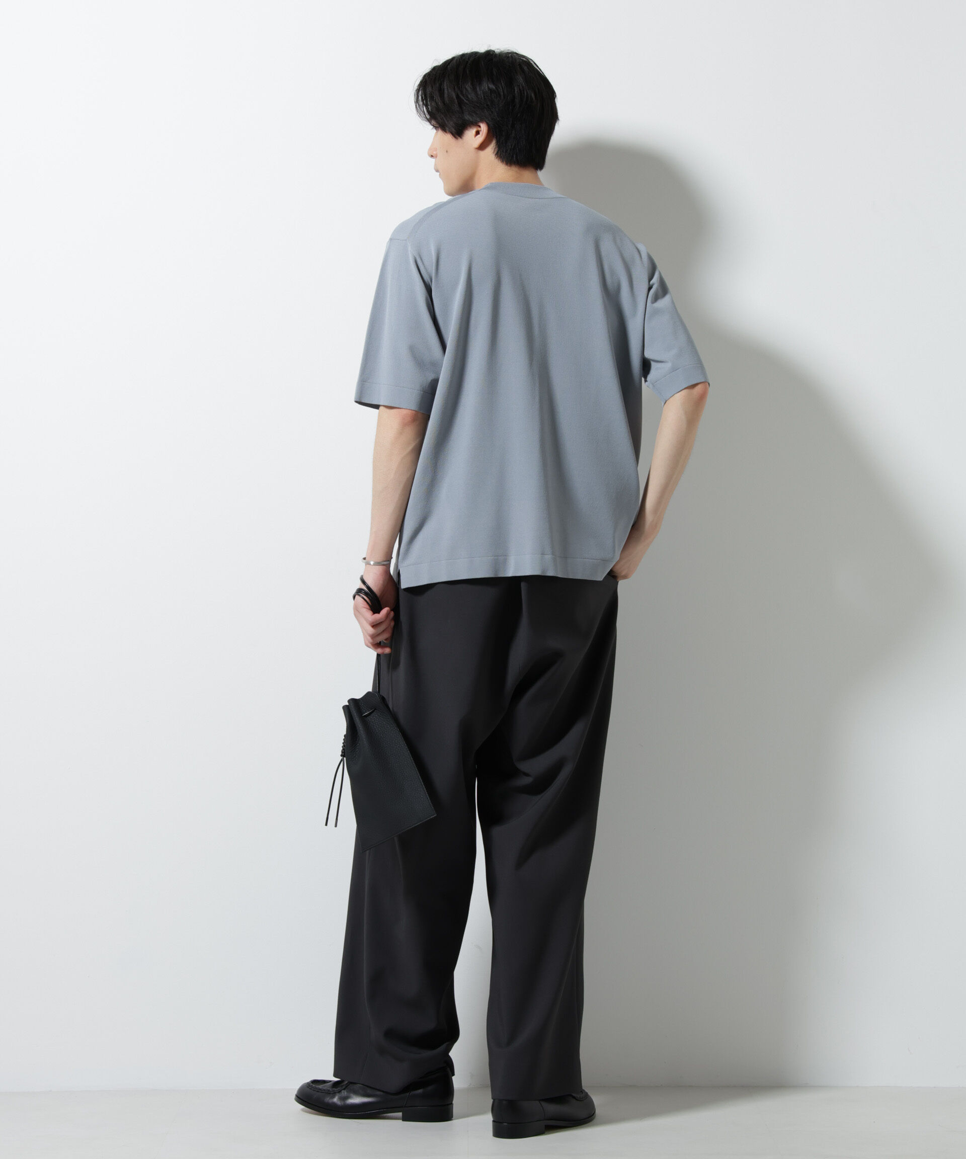 nano･universe「｢ELITE 7 FUNCTION｣モックネックニット」|ニット・セーター|