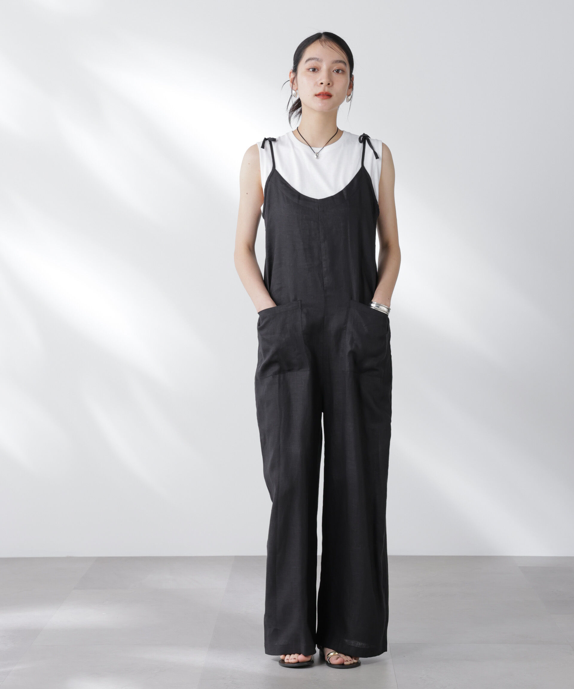 nano･universe「RITA ROW/BEAM JUMPSUIT」|ワンピース|