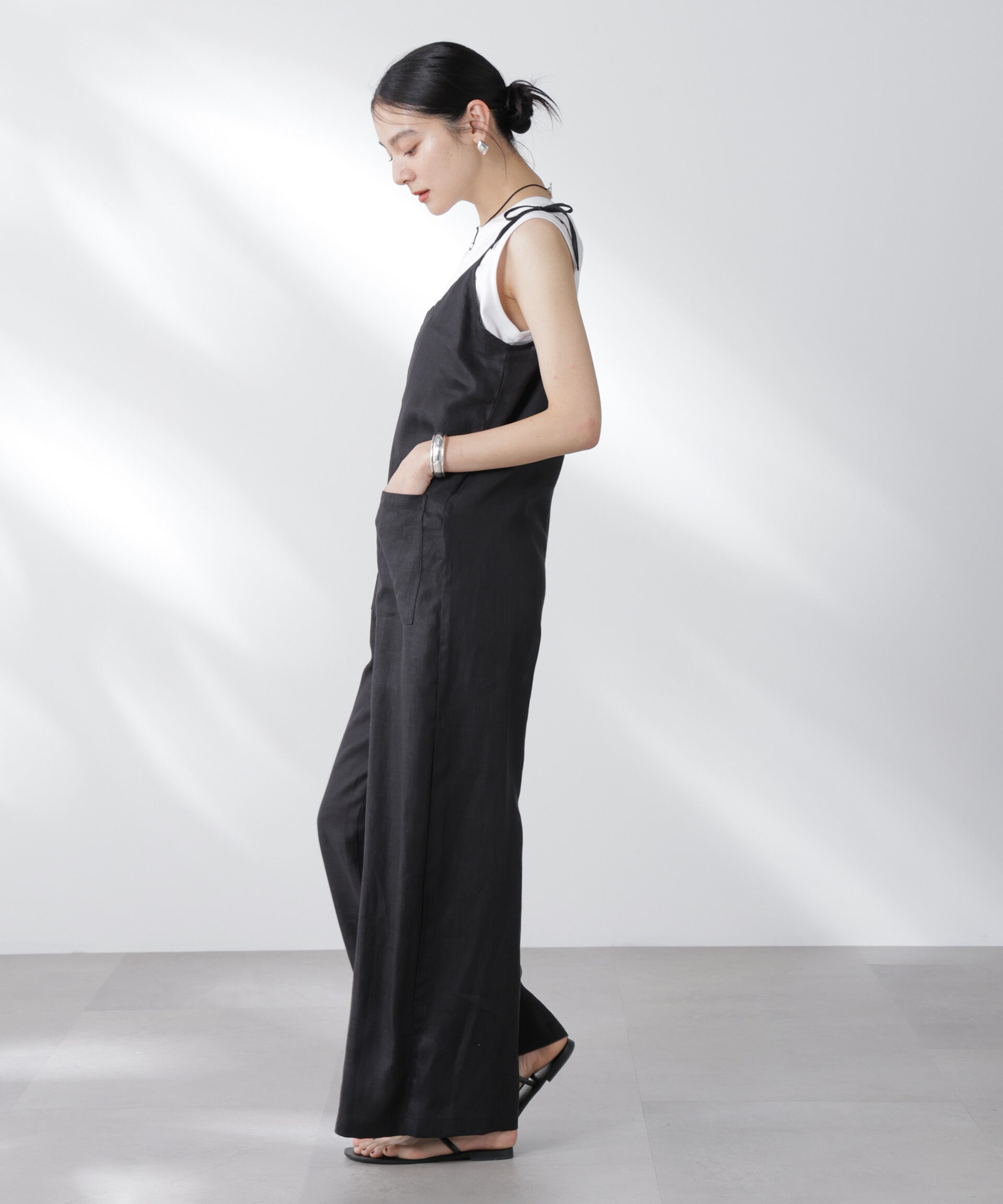 nano･universe「RITA ROW/BEAM JUMPSUIT」|ワンピース|